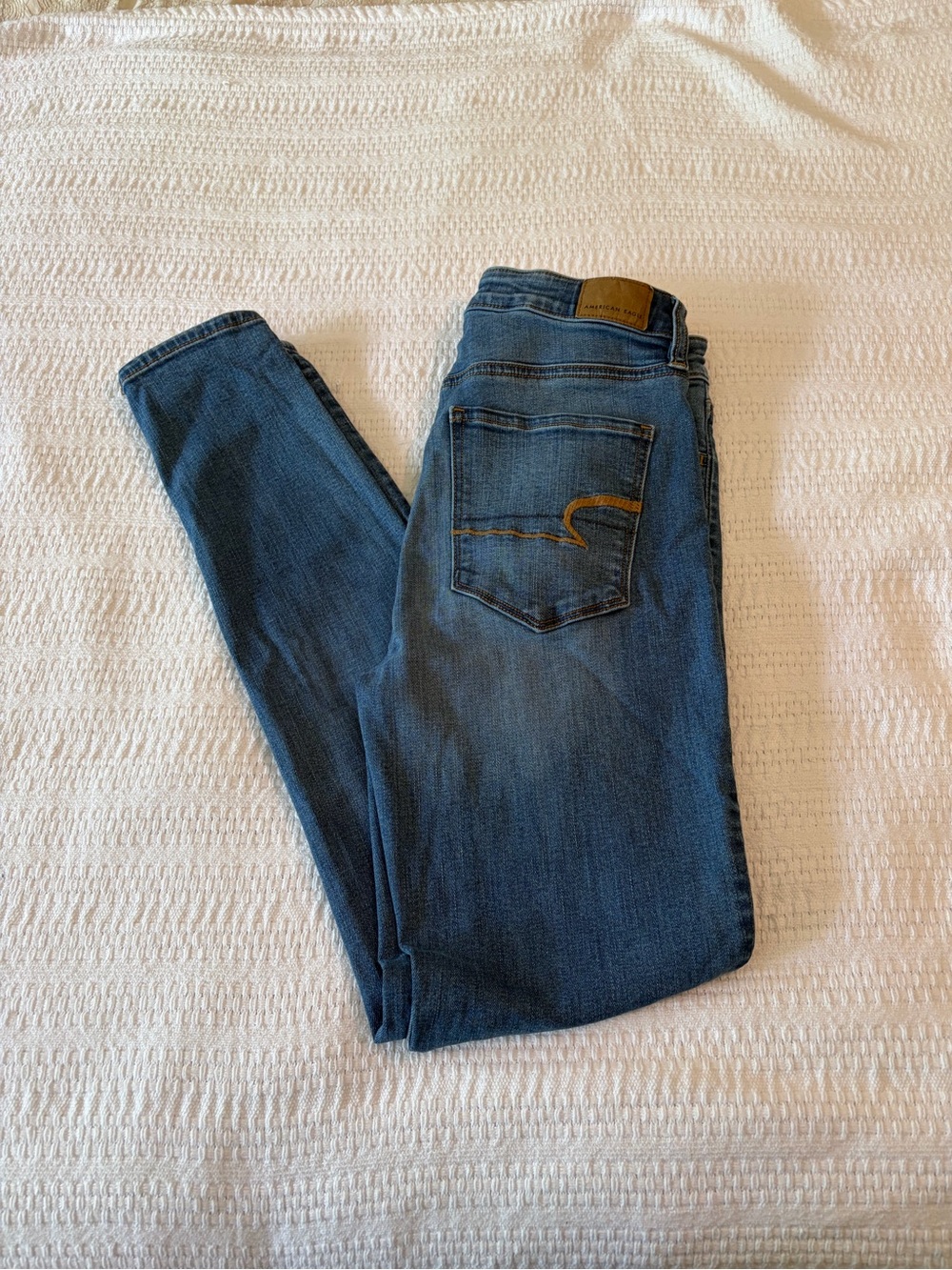 American Eagle Women’s Blue Skinny Jeans